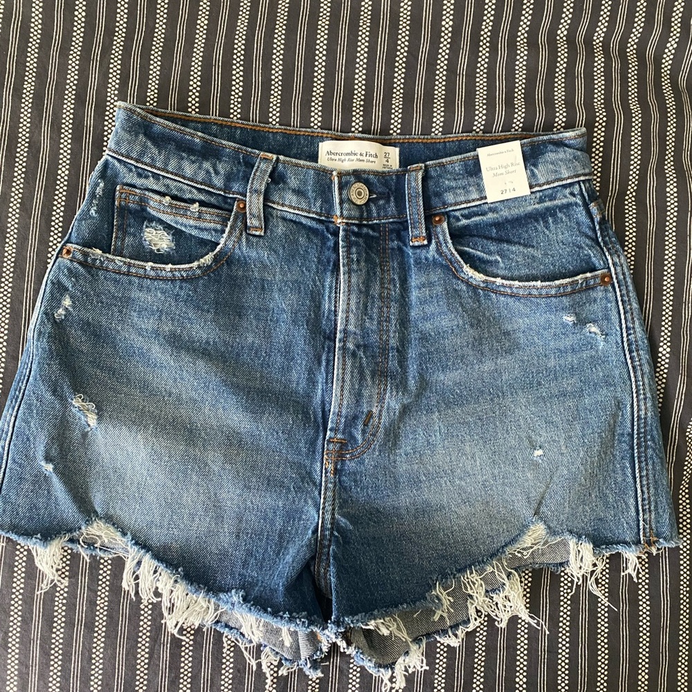 Ultra High Rise Mom Shorts
